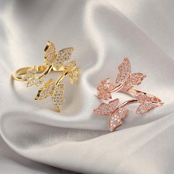 wedding rings fashion butterfly adjustable silver zircon bling stone engagement ring women party jewelry, Slivery;golden
wedding rings fashion butterfly adjustable silver zircon bling stone engagement ring women party jewelry, Slivery;golden