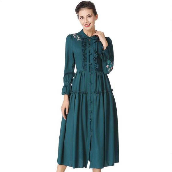 casual dresses summer fashion long dress women sleeve lotus leaf single-breasted embroidery linen bohemian, Black;gray
casual dresses summer fashion long dress women sleeve lotus leaf single-breasted embroidery linen bohemian, Black;gray