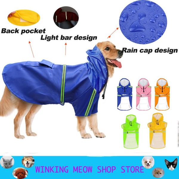 dog apparel waterproof raincoat jumpsuit rain coat for big medium small dogs pet cloak labrador golden retriever husky jacket s-xxxxxl
dog apparel waterproof raincoat jumpsuit rain coat for big medium small dogs pet cloak labrador golden retriever husky jacket s-xxxxxl