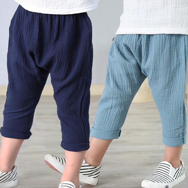 baby boys pants for toddler kids solid color linen pleated cropped pant loose trousers children 1 2 3 4 5, Blue
baby boys pants for toddler kids solid color linen pleated cropped pant loose trousers children 1 2 3 4 5, Blue