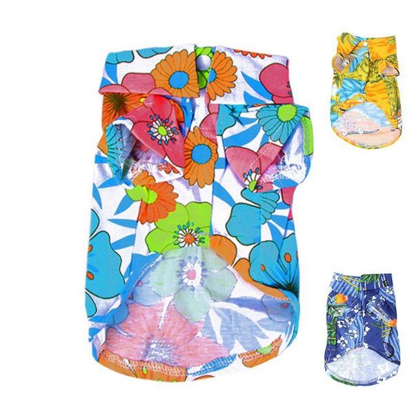 dog apparel summer printed shirt beach casual pet travel clothes floral short sleeve cat blouse
dog apparel summer printed shirt beach casual pet travel clothes floral short sleeve cat blouse