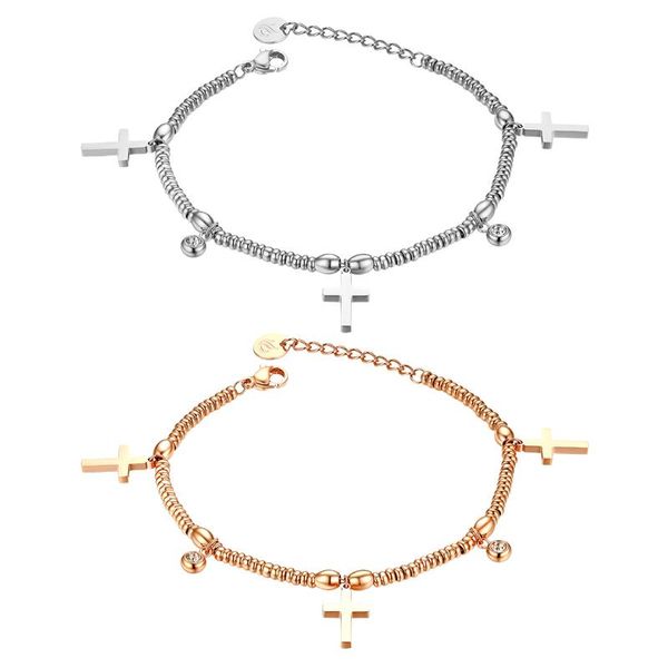 charm bracelets boniskiss women's bangle & cross pattern adjustable jewelry lady's stainless steel bracelet pulseras mujer gift, Golden;silver
charm bracelets boniskiss women's bangle & cross pattern adjustable jewelry lady's stainless steel bracelet pulseras mujer gift, Golden;silver