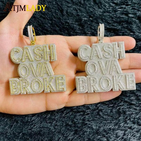 chains men boy cash ova broke pendant necklace hiphop rock iced out bling 5a zircon silver color gold plated cz tennis chain jewelry
chains men boy cash ova broke pendant necklace hiphop rock iced out bling 5a zircon silver color gold plated cz tennis chain jewelry