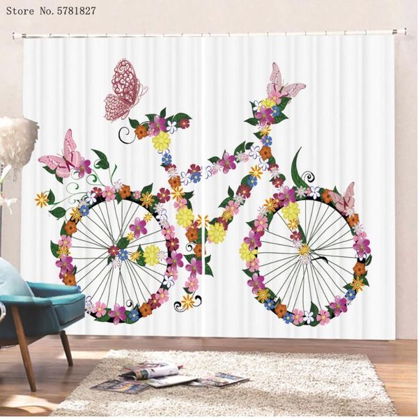 print bicycle flowers window curtains 2 panels beautiful girls colorful custom home treatments decoration curtain & drapes
print bicycle flowers window curtains 2 panels beautiful girls colorful custom home treatments decoration curtain & drapes