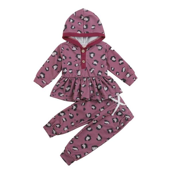 clothing sets 1-3years baby girl 2pcs fall outfits, leopard print long sleeve button front ruffle hoodie + pants set, White
clothing sets 1-3years baby girl 2pcs fall outfits, leopard print long sleeve button front ruffle hoodie + pants set, White