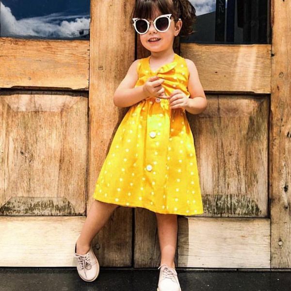 girl's dresses kids girls summer 2021 children baby girl dress for child clothing sleeveless dot print vest bowknot, Red;yellow
girl's dresses kids girls summer 2021 children baby girl dress for child clothing sleeveless dot print vest bowknot, Red;yellow
