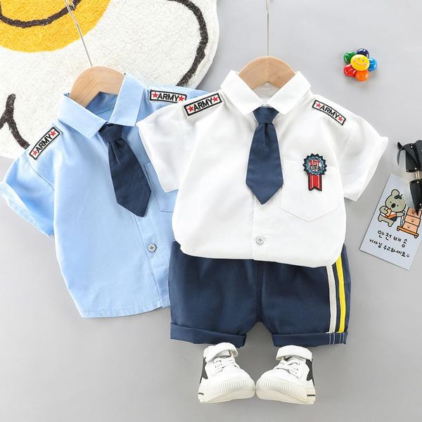 clothing sets summer kids baby girls boys set casual fashion active patchwork t-shirt with tie+shorts 2-piece toddler clothes, White
clothing sets summer kids baby girls boys set casual fashion active patchwork t-shirt with tie+shorts 2-piece toddler clothes, White