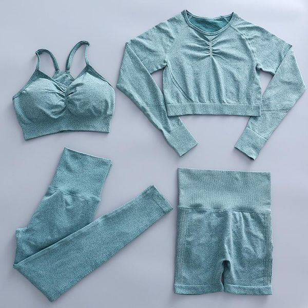 yoga outfit seamless set sportswear women bra suspenders long sleeve crop fitness high waist leggings sports suits
yoga outfit seamless set sportswear women bra suspenders long sleeve crop fitness high waist leggings sports suits
