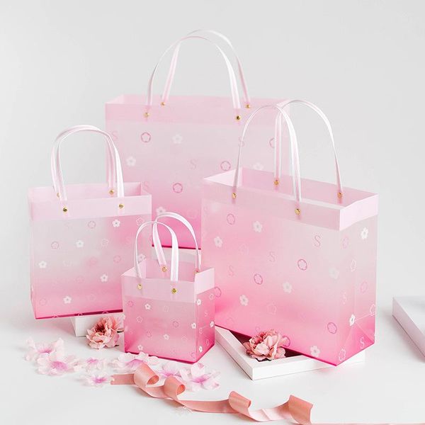 pink cherry blossom gift bag transparent portable plastic high grade box birthday valentine's day wedding baby shower wrap
pink cherry blossom gift bag transparent portable plastic high grade box birthday valentine's day wedding baby shower wrap