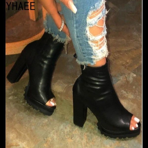 sandals waterproof thick-soled 15cm ultra-high-heeled solid color spring autumn women shoes stage thick-heeled boots, Black
sandals waterproof thick-soled 15cm ultra-high-heeled solid color spring autumn women shoes stage thick-heeled boots, Black