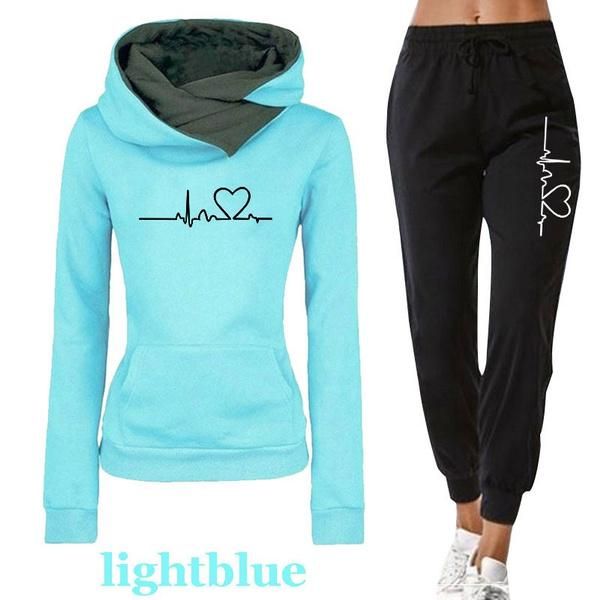 women's two piece pants women tracksuit pullovers hoodies and black autumn winter suit female solid color casual full length trousers o, White
women's two piece pants women tracksuit pullovers hoodies and black autumn winter suit female solid color casual full length trousers o, White