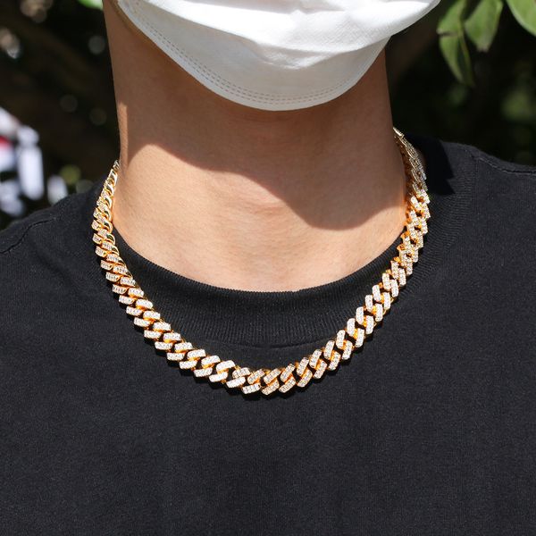 2020 mens diamond iced out tennis chain jewelry copper necklace bracelet silver gold chain necklaces 12mm, Black
2020 mens diamond iced out tennis chain jewelry copper necklace bracelet silver gold chain necklaces 12mm, Black