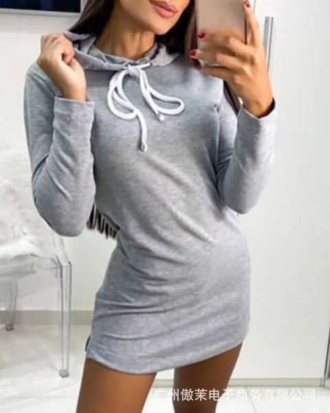 casual dresses hoodie sweater dress women's 2021 autumn light gray hooded, Black;gray
casual dresses hoodie sweater dress women's 2021 autumn light gray hooded, Black;gray