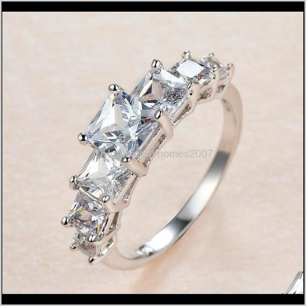 jewelryclassic female white crystal stone ring charm sier color thin wedding rings for women trendy square zircon engagement drop delivery 2, Slivery;golden
jewelryclassic female white crystal stone ring charm sier color thin wedding rings for women trendy square zircon engagement drop delivery 2, Slivery;golden