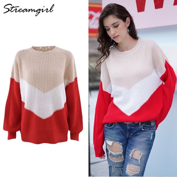autumn winter oversized sweater women oversize fashion loose women's sweaters office pullover knitted patchwork sweater oversize 210421, White;black
autumn winter oversized sweater women oversize fashion loose women's sweaters office pullover knitted patchwork sweater oversize 210421, White;black