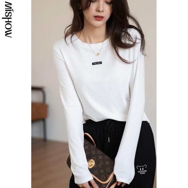 spring women's tshirt long sleeve o-neck small letter appliques slim fashion female clothing mx21a3538 t-shirt, White
spring women's tshirt long sleeve o-neck small letter appliques slim fashion female clothing mx21a3538 t-shirt, White
