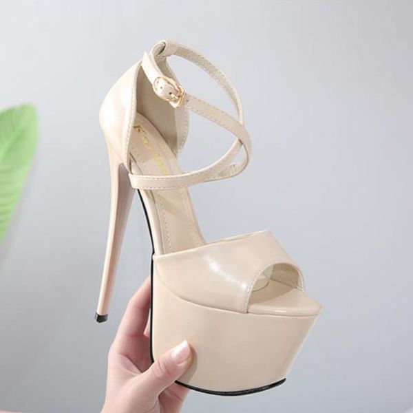 dress shoes women 2021 summer sandals female high heels 16cm fashion stripper party platform cross straps, Black
dress shoes women 2021 summer sandals female high heels 16cm fashion stripper party platform cross straps, Black