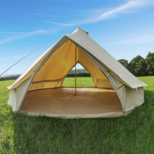 4m&5m double open door canvas bell tent sun shade travel camping tipi waterproof family festival party tents and shelters
4m&5m double open door canvas bell tent sun shade travel camping tipi waterproof family festival party tents and shelters