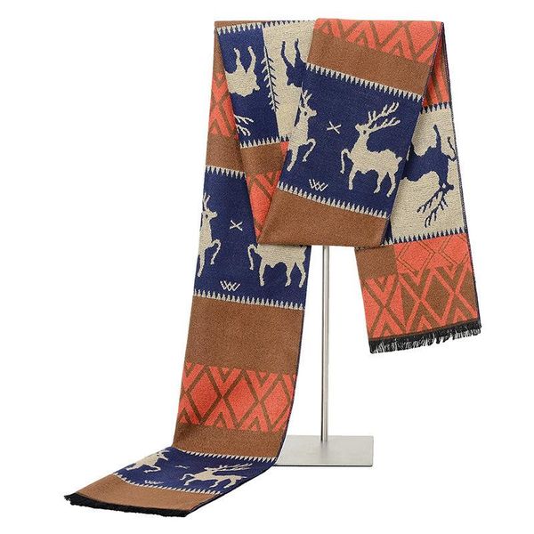 scarves european and american british wind men's scarf winter warm neck christmas gift fawn, Blue;gray
scarves european and american british wind men's scarf winter warm neck christmas gift fawn, Blue;gray