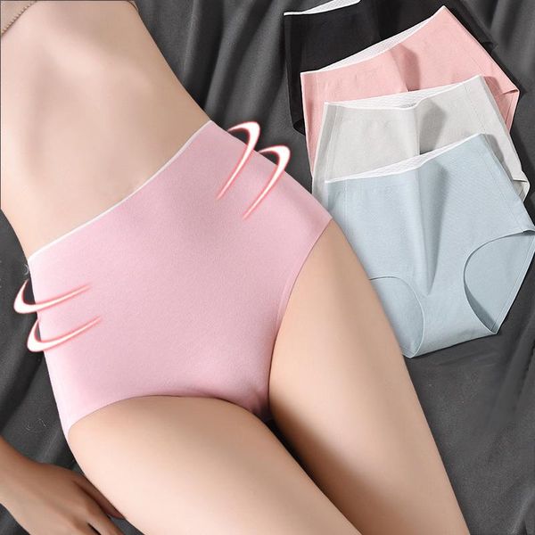 women's panties high waist underwear cotton plus size seamless breathable lingerie female briefs, Black;pink
women's panties high waist underwear cotton plus size seamless breathable lingerie female briefs, Black;pink