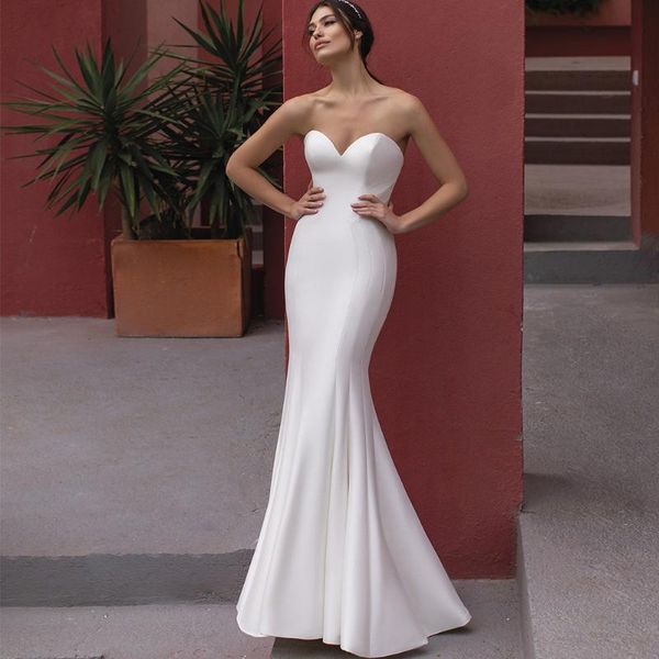 other wedding dresses simple mermaid white bridal 2021 sweetheart pleats jersey sweep train custom made floor length vestidos de novia
other wedding dresses simple mermaid white bridal 2021 sweetheart pleats jersey sweep train custom made floor length vestidos de novia