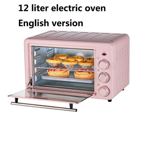 english version 110v electric oven household small automatic multifunctional 12l deskbread cake ovens
english version 110v electric oven household small automatic multifunctional 12l deskbread cake ovens