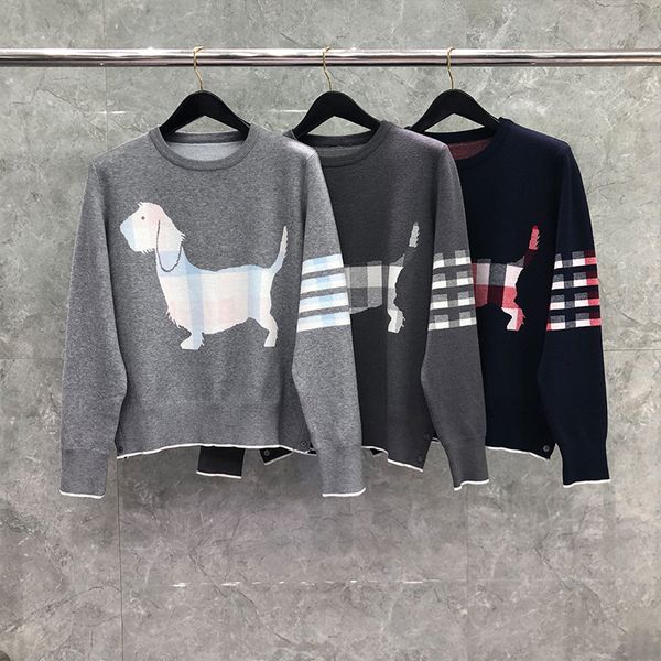 men's sweaters fashion brand sweaters, oval neck dog pattern striped clothes, cotton wool casual coats in autumn winter 2021, White;black
men's sweaters fashion brand sweaters, oval neck dog pattern striped clothes, cotton wool casual coats in autumn winter 2021, White;black