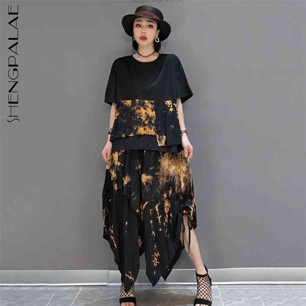 o-neck printed short sleeve t-shirt and high waist irregular drawstring skirt two piece sets for women in summer 210427, White
o-neck printed short sleeve t-shirt and high waist irregular drawstring skirt two piece sets for women in summer 210427, White
