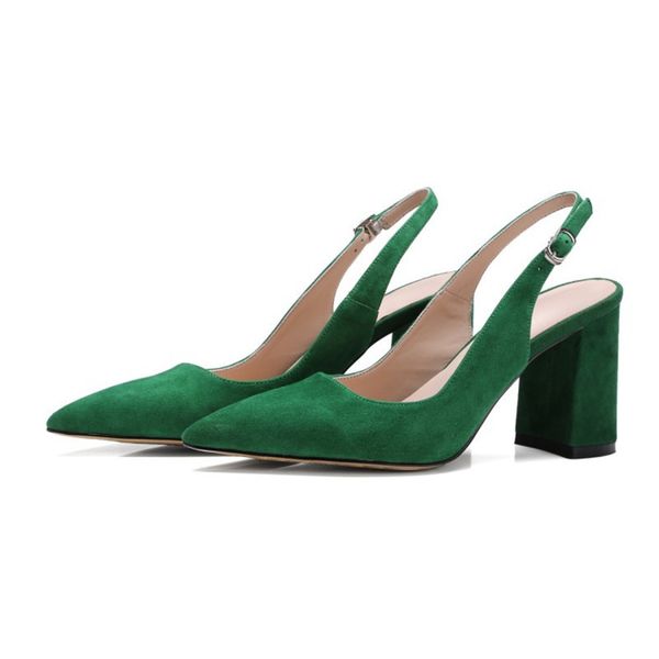 dress shoes heels meotina women pumps kid suede square high heel slingbacks real leather buckle pointed toe lady size 34-42 2yw9, Black
dress shoes heels meotina women pumps kid suede square high heel slingbacks real leather buckle pointed toe lady size 34-42 2yw9, Black