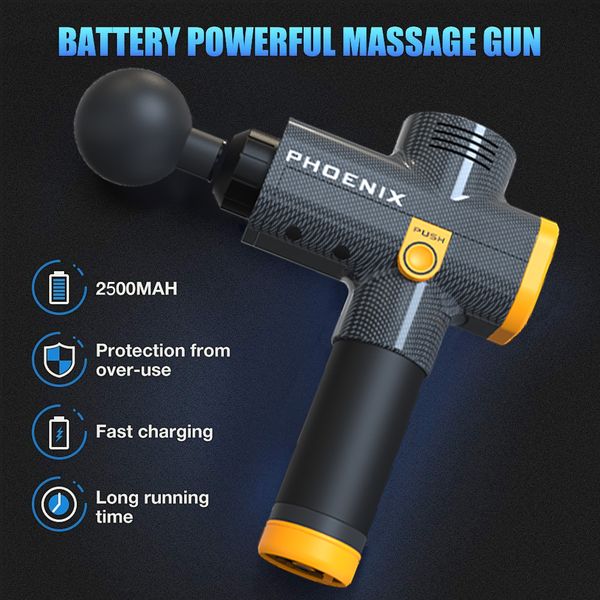 6 heads phoenix a2 massage gun percussion deep muscle fascia gun body massager for back muscle stimulator 20 speeds mg45110
6 heads phoenix a2 massage gun percussion deep muscle fascia gun body massager for back muscle stimulator 20 speeds mg45110