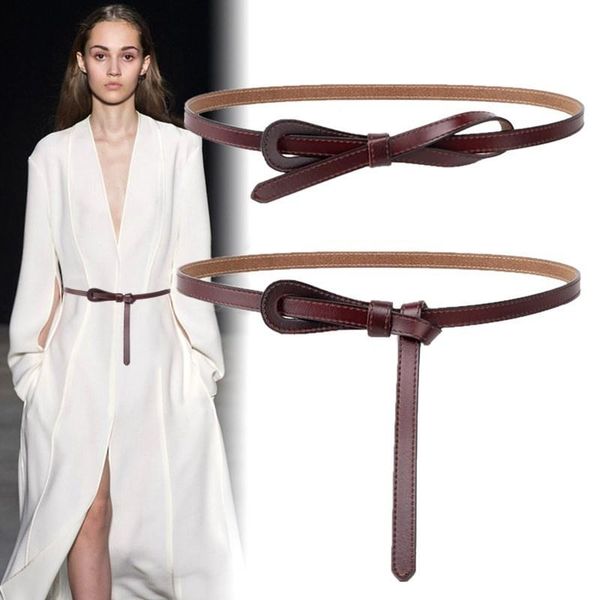 belts designer dress belt female genuine leather for women waist long knot corset ceinture femme easy waistband cinturon mujer, Black;brown
belts designer dress belt female genuine leather for women waist long knot corset ceinture femme easy waistband cinturon mujer, Black;brown