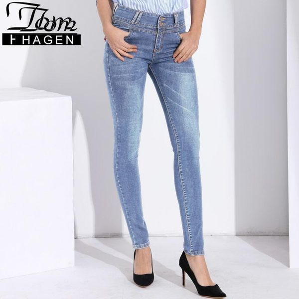 tom hagen high waist jeans women slim black denim pants stretch female skinny jean femme woman 2021 women's, Blue
tom hagen high waist jeans women slim black denim pants stretch female skinny jean femme woman 2021 women's, Blue