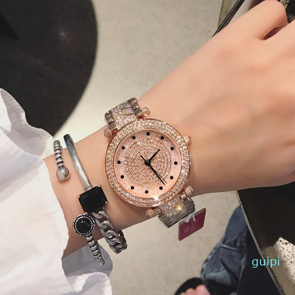 watches product dimini heavy industry full diamond exquisite luxury women's waterproof quartz watch steel band, Slivery;brown
watches product dimini heavy industry full diamond exquisite luxury women's waterproof quartz watch steel band, Slivery;brown