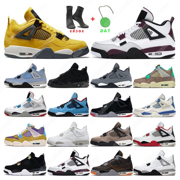 with socks mens basketball shoes 4s desert moss women university blue white oreo black cat bred sports sneakers trainers 5.5-13
with socks mens basketball shoes 4s desert moss women university blue white oreo black cat bred sports sneakers trainers 5.5-13