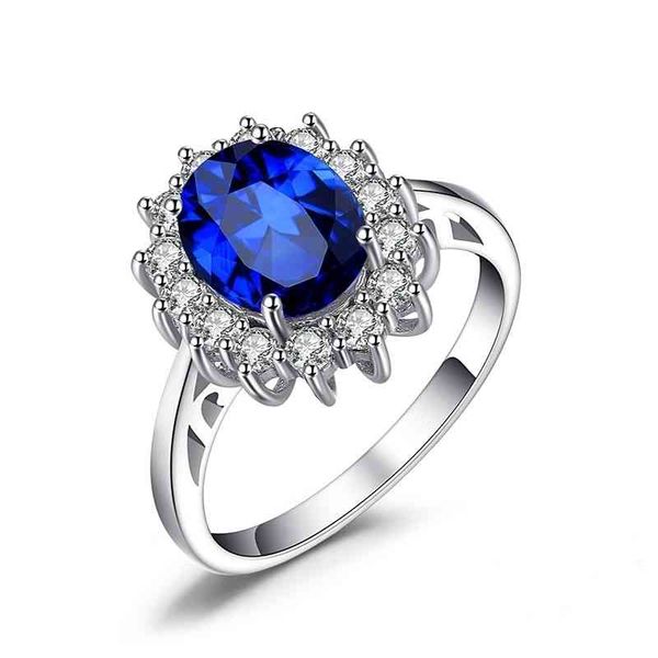 luxury banquet fashion jewelry inlaid inlay white drill blue color sun flower shape rings women wedding engagement ring, Silver
luxury banquet fashion jewelry inlaid inlay white drill blue color sun flower shape rings women wedding engagement ring, Silver