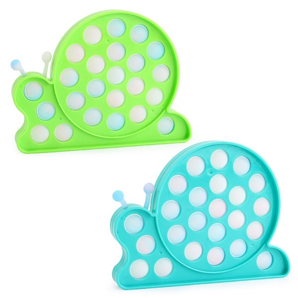 children pressing board decompression toy simple snail shape pops push bubble fidget game anti-stress toys
children pressing board decompression toy simple snail shape pops push bubble fidget game anti-stress toys