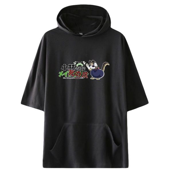 men's t-shirts miss kobayashi's dragon maid anime fashion hooded t shirts summer short sleeve tshirt casual streetwear clothes, White;black
men's t-shirts miss kobayashi's dragon maid anime fashion hooded t shirts summer short sleeve tshirt casual streetwear clothes, White;black