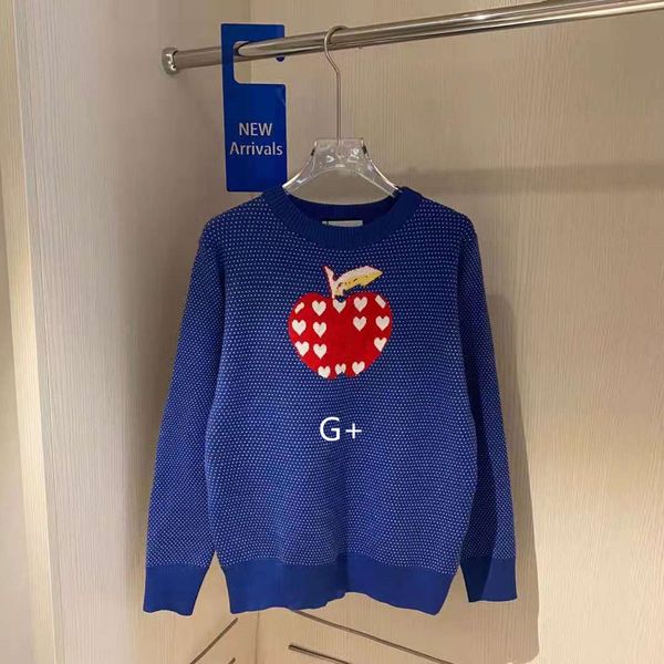 design clothing early autumn 2021 new + apple love wave point women's sweater leisure fashion simple 073001, White;black
design clothing early autumn 2021 new + apple love wave point women's sweater leisure fashion simple 073001, White;black