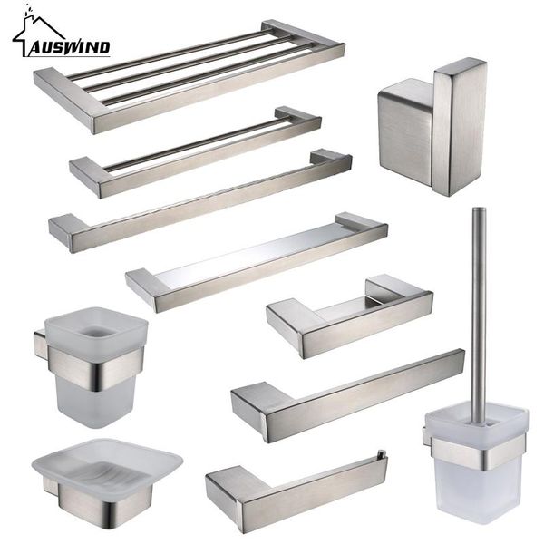 bath accessory set sus 304 stainless steel bathroom accessories brushed silver toilet brush holder towel bar soap dishes hardware
bath accessory set sus 304 stainless steel bathroom accessories brushed silver toilet brush holder towel bar soap dishes hardware