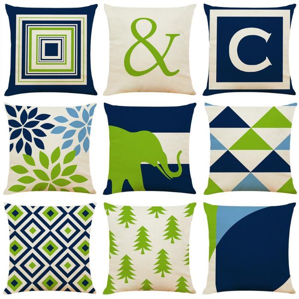 cushion/decorative pillow simple geometric cushion cover blue green elephant geometry case home decorative pillows customized
cushion/decorative pillow simple geometric cushion cover blue green elephant geometry case home decorative pillows customized