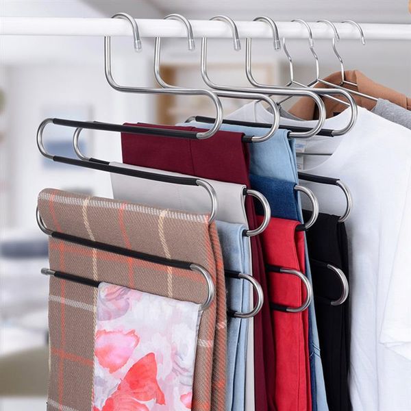 hangers & racks 5 layers multifunctional clothes pant storage cloth rack trousers hanging shelf non-slip clothing organizer
hangers & racks 5 layers multifunctional clothes pant storage cloth rack trousers hanging shelf non-slip clothing organizer