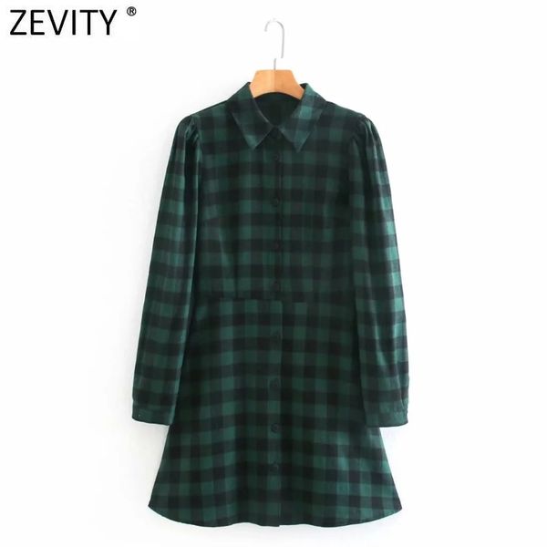 zevity women vintage turn down collar plaid print casual slim green mini dress office ladies vestido shirt dresses ds4849 210419, Black;gray
zevity women vintage turn down collar plaid print casual slim green mini dress office ladies vestido shirt dresses ds4849 210419, Black;gray