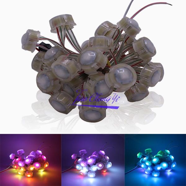 30pcs/set ws2811 ic led digital pixel point light smd leds diameter 20mm dc5v independently addressable modules
30pcs/set ws2811 ic led digital pixel point light smd leds diameter 20mm dc5v independently addressable modules