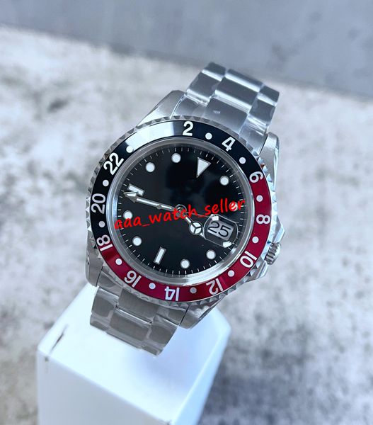 2 styles bp factory vintage luxury mens watches 40mm master 16710 16750 16760 red&blue aluminum bezel mechanical automatic movement 316l ss, Slivery;brown
2 styles bp factory vintage luxury mens watches 40mm master 16710 16750 16760 red&blue aluminum bezel mechanical automatic movement 316l ss, Slivery;brown