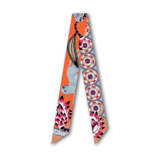 scarves long tailed monkey skinny scarf bag silk for women fashion head wrist towel ladies pareo, Blue;gray
scarves long tailed monkey skinny scarf bag silk for women fashion head wrist towel ladies pareo, Blue;gray
