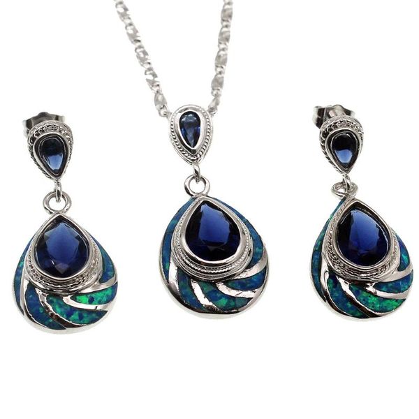 earrings & necklace hermosa fire australian opal jewelry set silver color pendant modern beauty women gift
earrings & necklace hermosa fire australian opal jewelry set silver color pendant modern beauty women gift