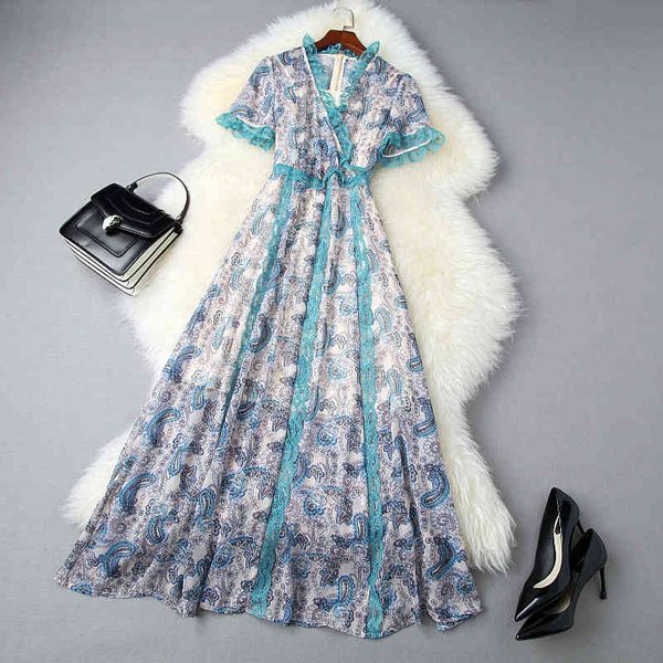 casual dresses summer short sleeve v neck blue paisley print chiffon panelled mid-calf dress elegant lj22t10993 b4up, Black;gray
casual dresses summer short sleeve v neck blue paisley print chiffon panelled mid-calf dress elegant lj22t10993 b4up, Black;gray