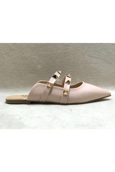 slippers women's powder staple detail nt301, Black