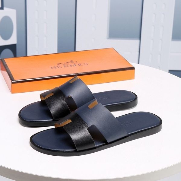 h slippers europe station new leather slip resistant breathable trend outdoor flat bottom casual fashion beach men's sandals designers, Black
h slippers europe station new leather slip resistant breathable trend outdoor flat bottom casual fashion beach men's sandals designers, Black