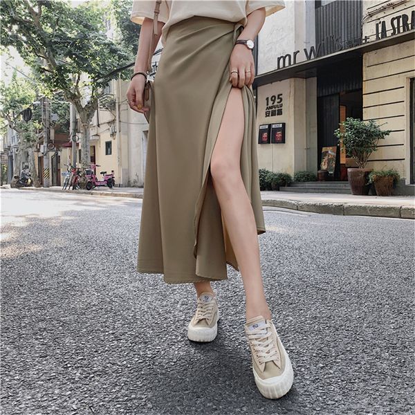 skirts summer vintage one piece long beach womens solid high waist lace up chiffon skirts femme 11 colors, Black
skirts summer vintage one piece long beach womens solid high waist lace up chiffon skirts femme 11 colors, Black